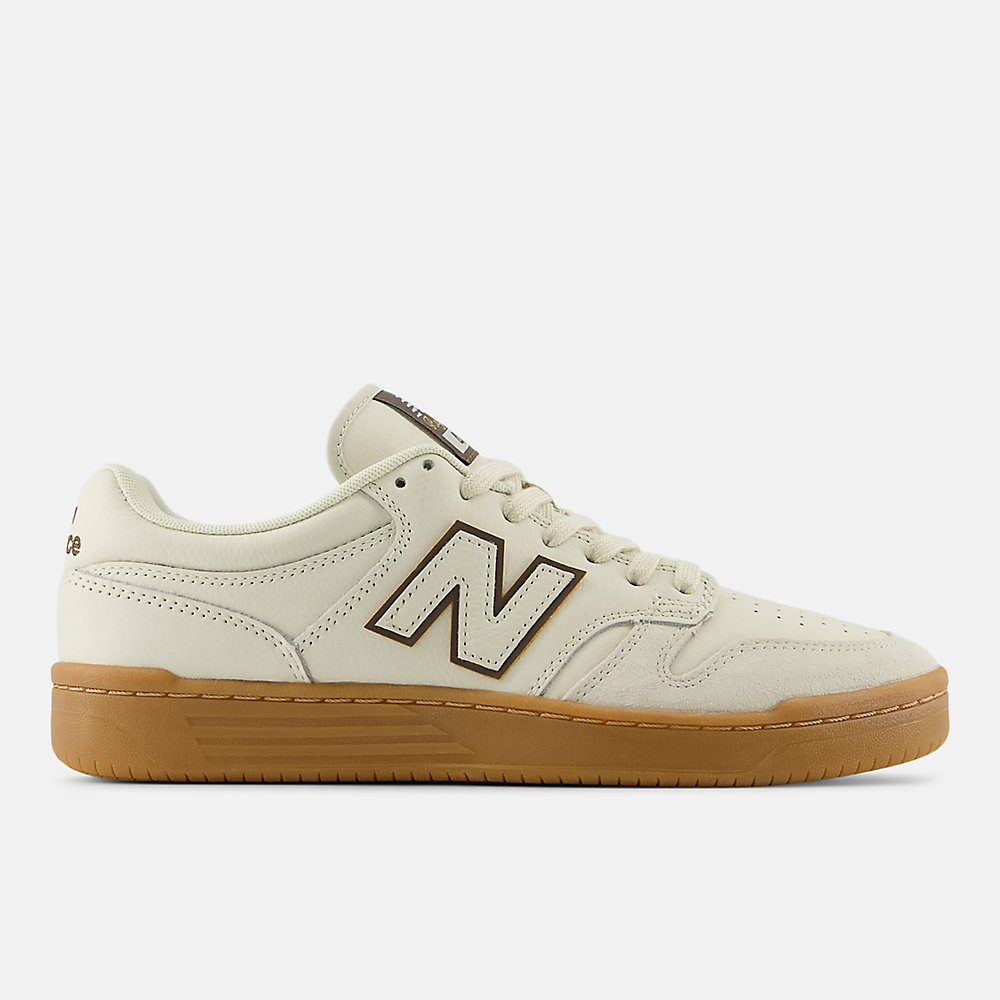 New Balance NB Numeric 480 Shoes Sea Salt with Brown